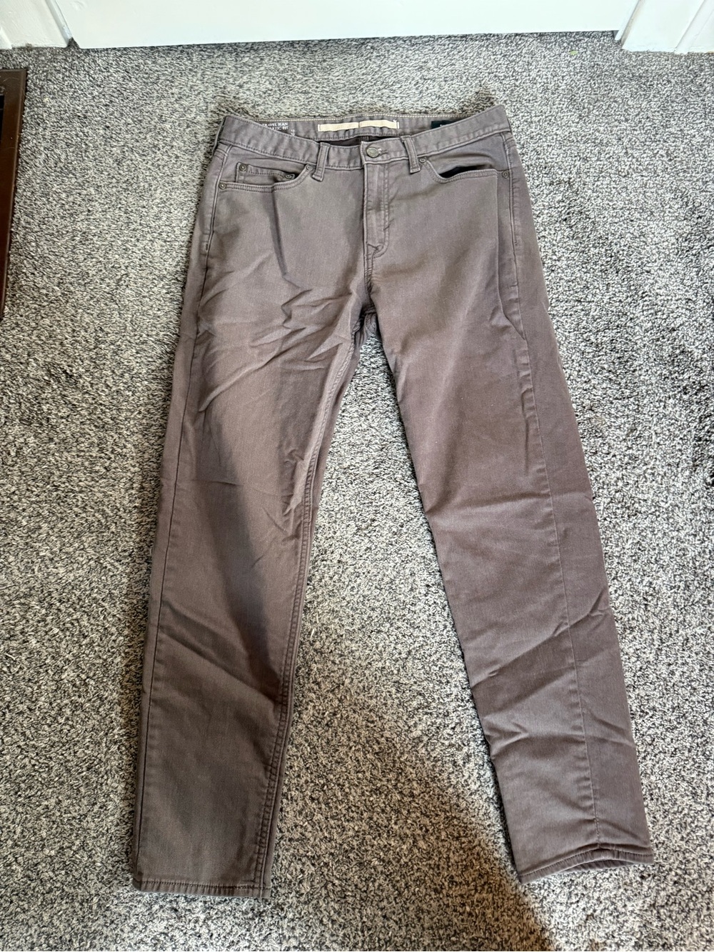 Banana Republic 32x32 Grey Slim Straight Casual Pants